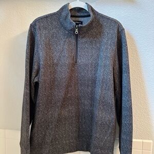 Croft & Barrow Men's Charcoal Zip-Up Sweater